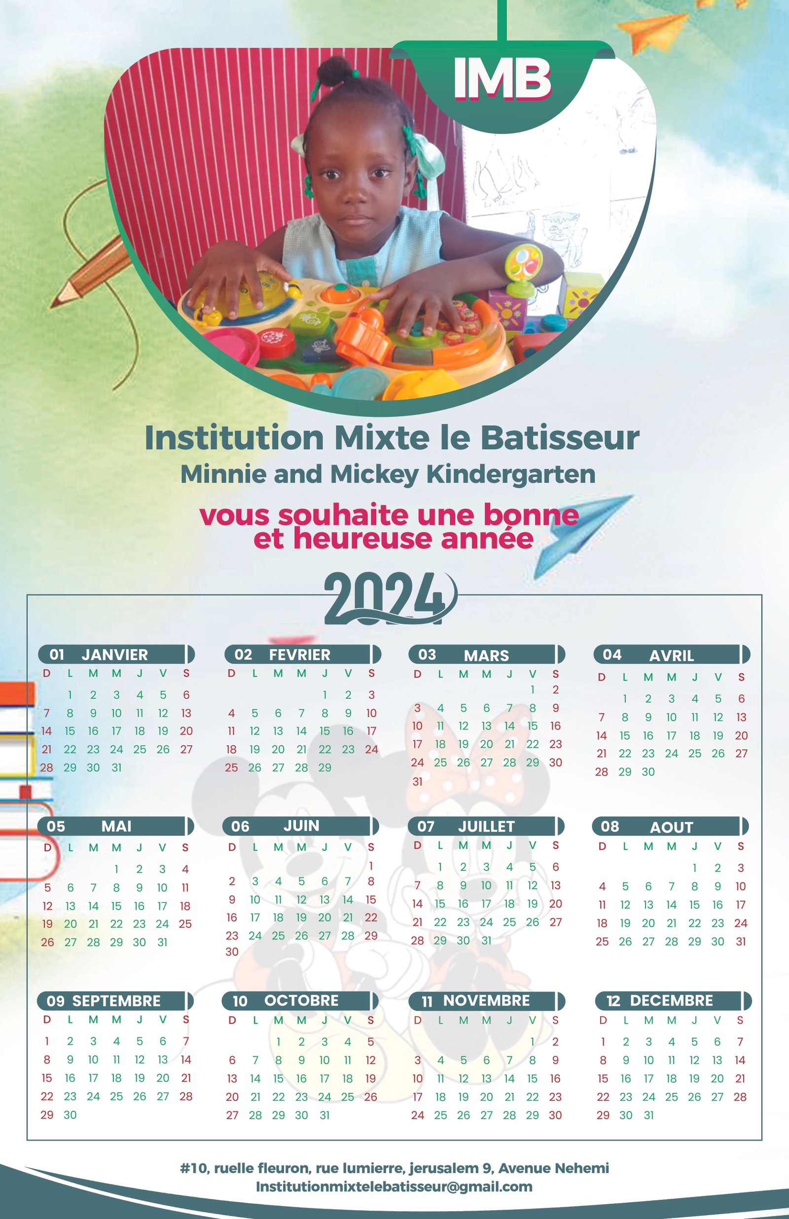 Calendrier 2025